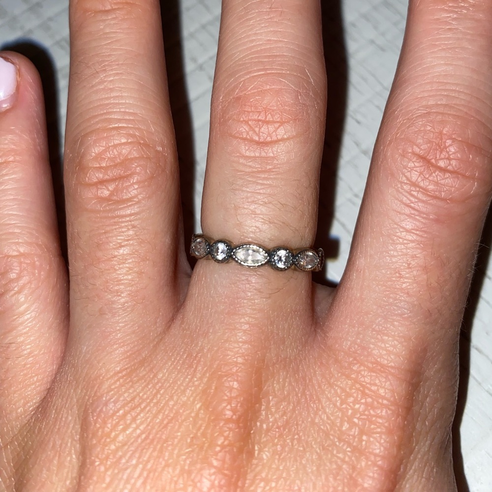 Pandora Stackable Band Ring Size 7 - image 1